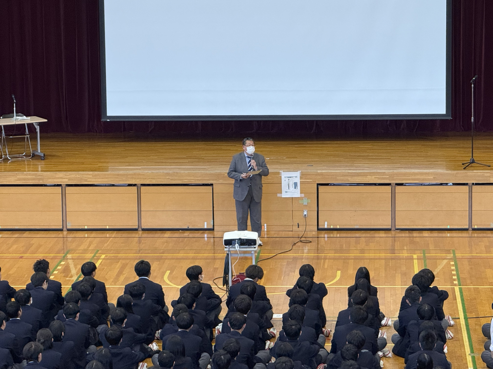 4.30　避難訓練 (6)